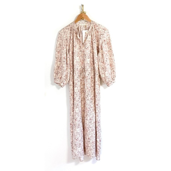 NWOT Christy Dawn The Ainsworth Maxi Long-Sleeve Dress in Violet Morning - Picture 2 of 8